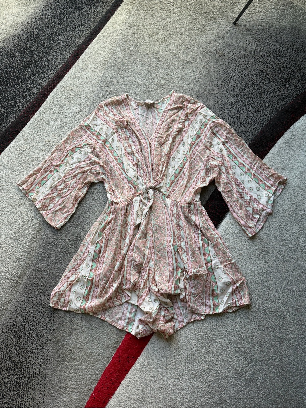 Dress Forum Paisley Print Boho Romper